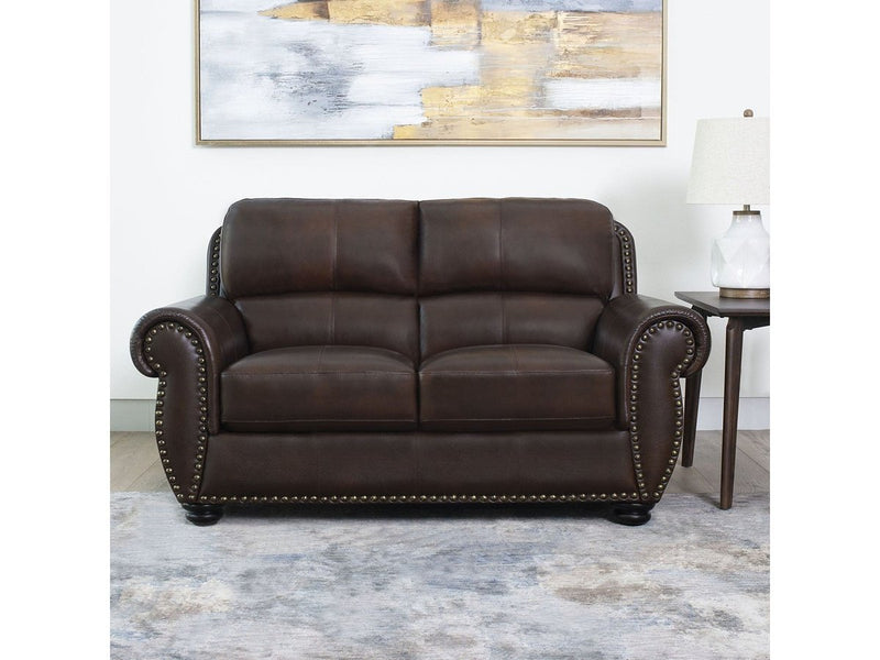 Austin 4-piece Leather Set, Brown Default Title