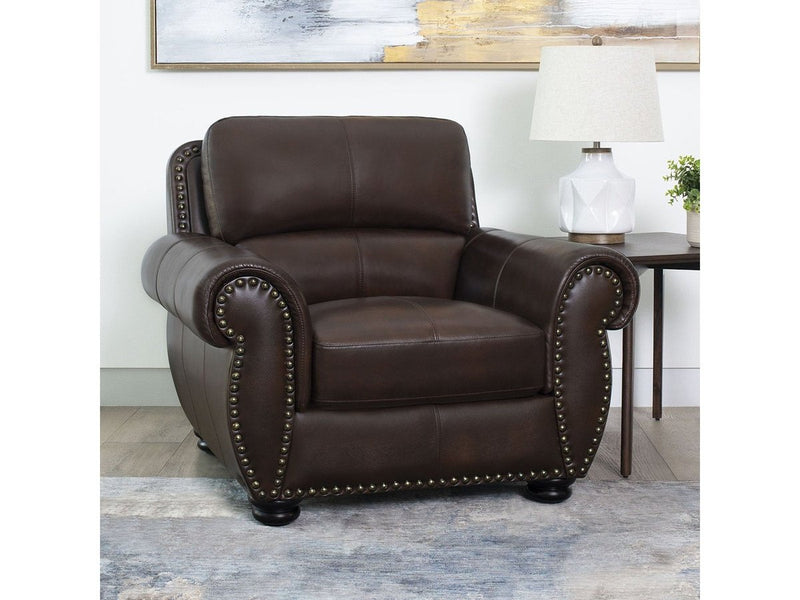 Austin 4-piece Leather Set, Brown Default Title