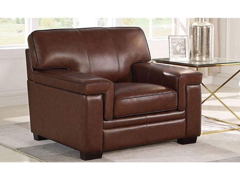 Reagan Leather Armchair Default Title