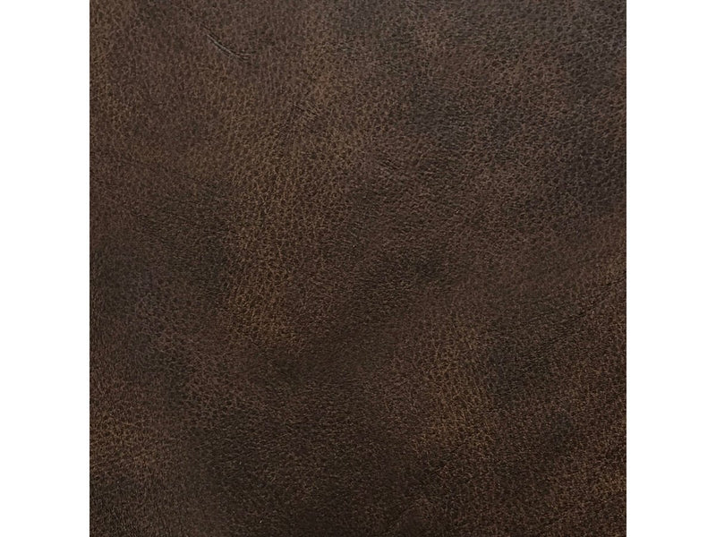 Brisbaine Leather Loveseat, Brown Default Title