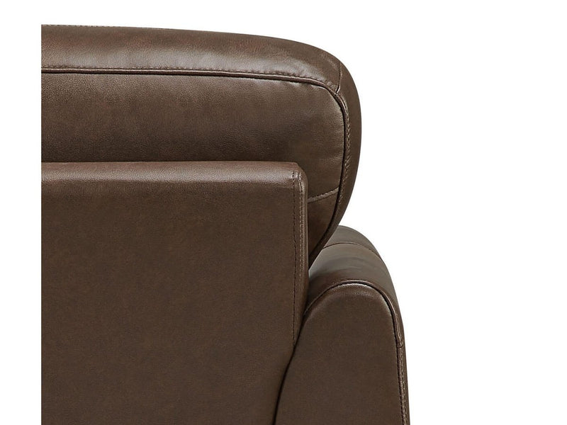 Brisbaine Leather Sofa, Brown Default Title