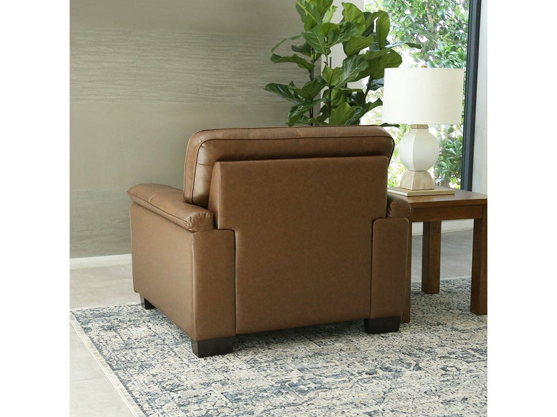 Harrison 3-piece Leather Set, Camel Default Title