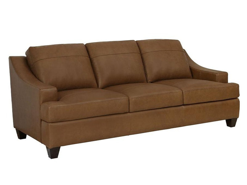 Merona Leather Sofa, Camel Default Title