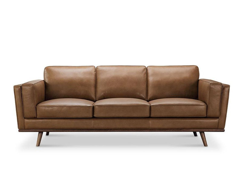 Taverly Leather Sofa, Camel Default Title