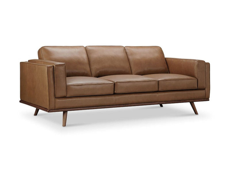 Taverly 3-piece Leather Set, Camel Default Title