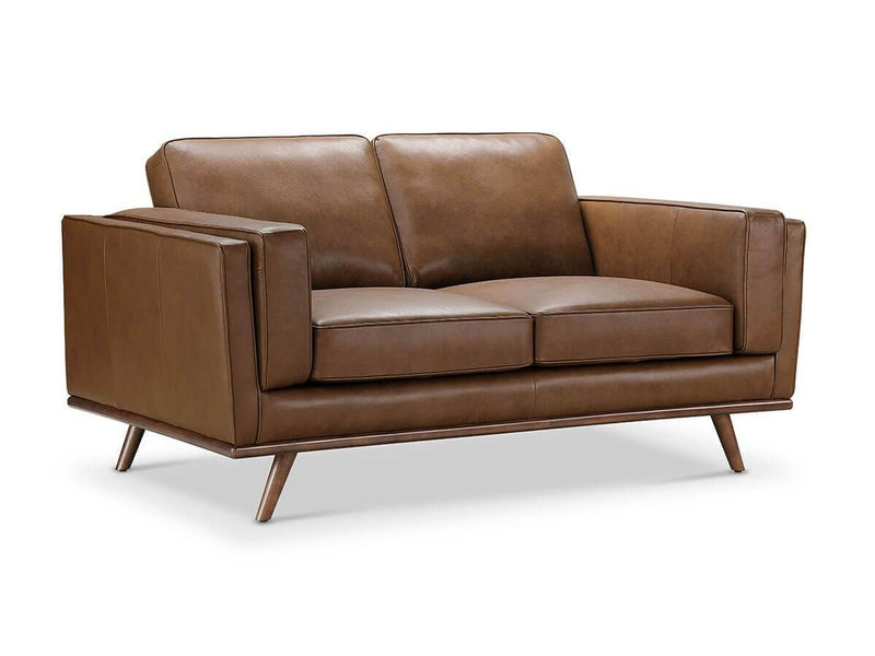 Taverly 3-piece Leather Set, Camel Default Title