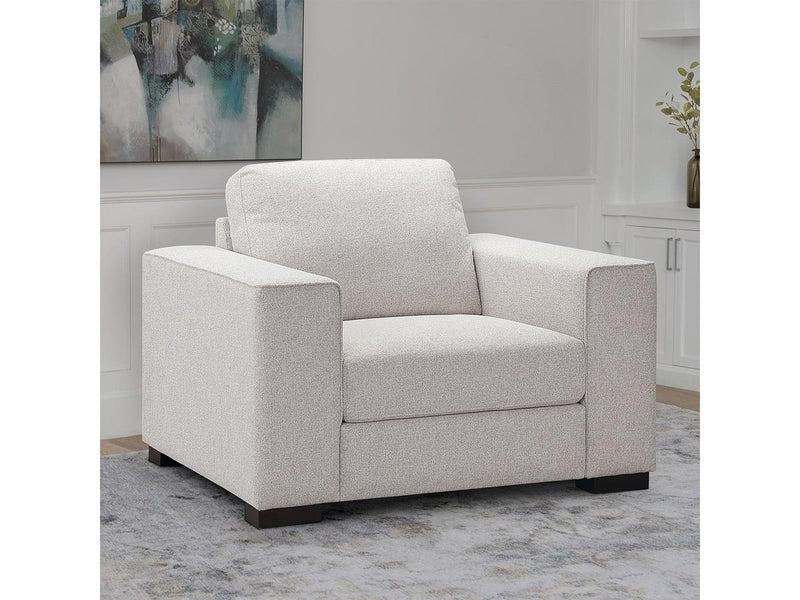 Tamora Fabric Chair, Gray Default Title