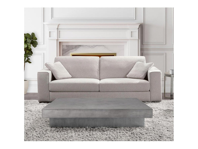 Tamora Fabric Sofa, Gray Default Title