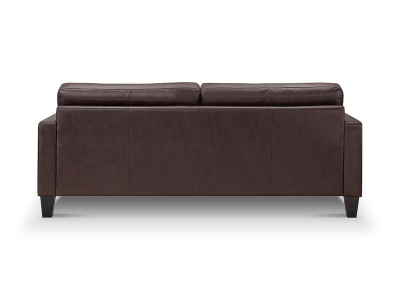 Tova Leather Sofa, Brown Default Title