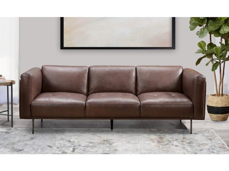 Raven Leather Sofa