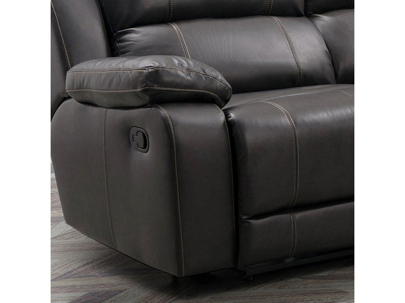 Charlestown 6-Piece Reclining Sectional, Espresso Default Title