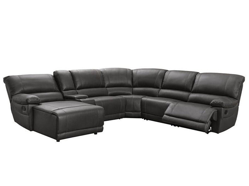 Cooper Manual Reclining Sectional, Grey Default Title
