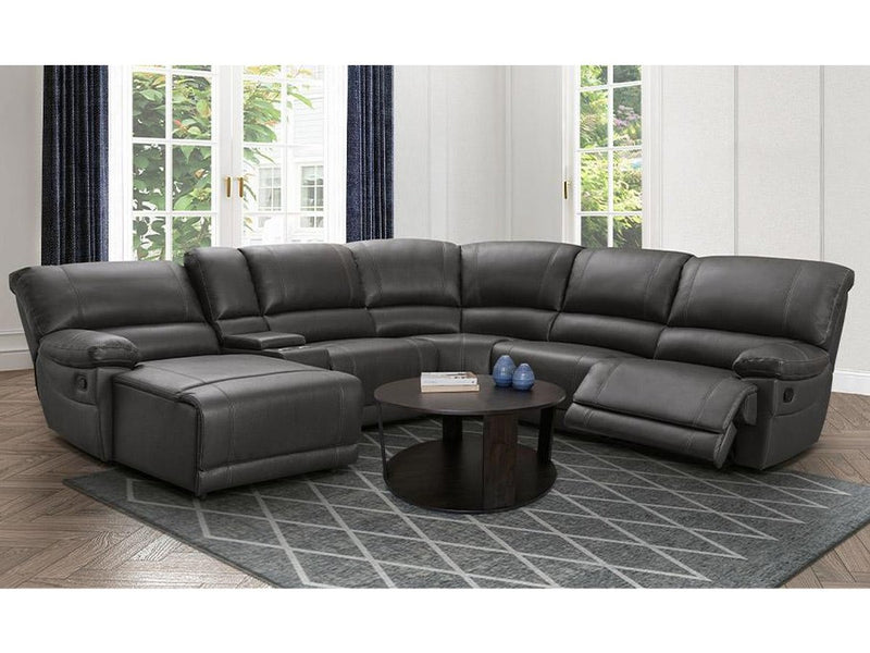 Cooper Manual Reclining Sectional, Grey Default Title