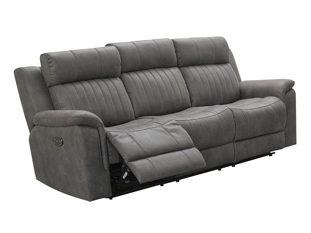 Garcelle Power Reclining Sofa, Grey Default Title