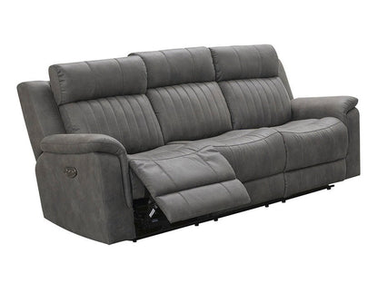 Garcelle Power Reclining Sofa, Grey Default Title