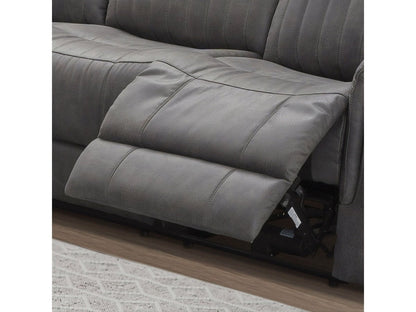 Garcelle Power Reclining Sofa, Grey Default Title