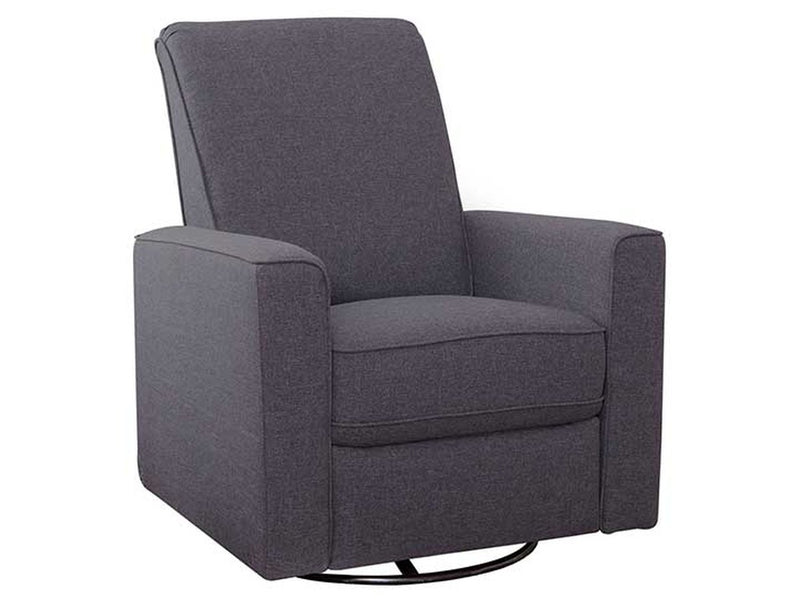 Hampton Swivel Glider Recliner, Grey Default Title
