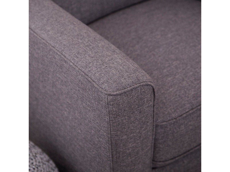 Hampton Swivel Glider Recliner, Grey Default Title