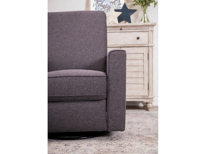 Hampton Swivel Glider Recliner, Grey Default Title