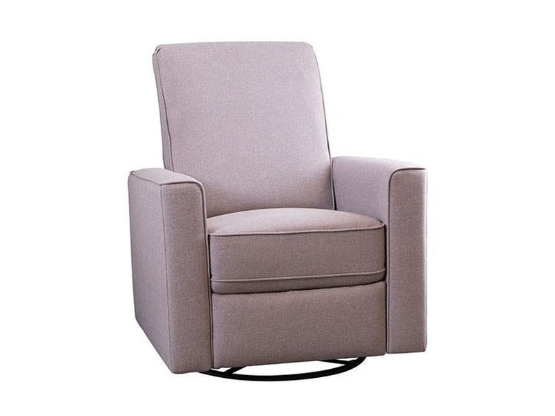 Hampton Swivel Glider Recliner, Taupe Default Title