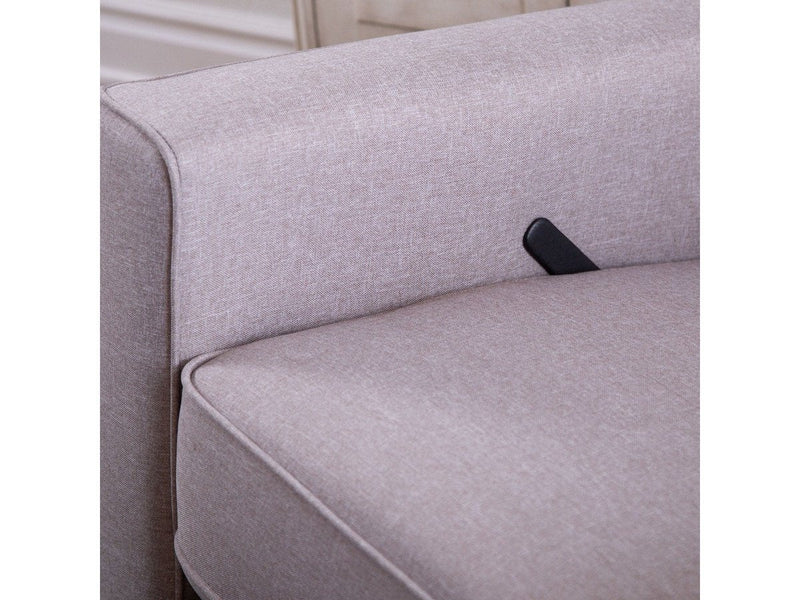 Hampton Swivel Glider Recliner, Taupe Default Title