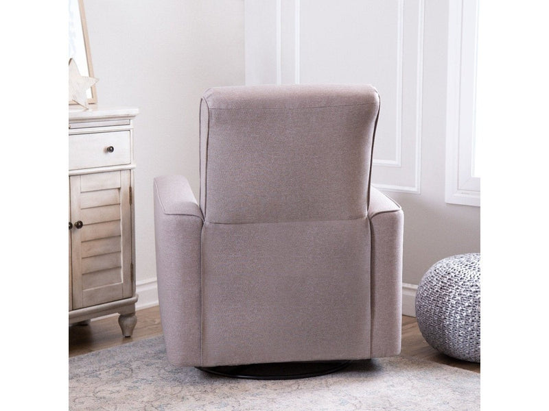 Hampton Swivel Glider Recliner, Taupe Default Title