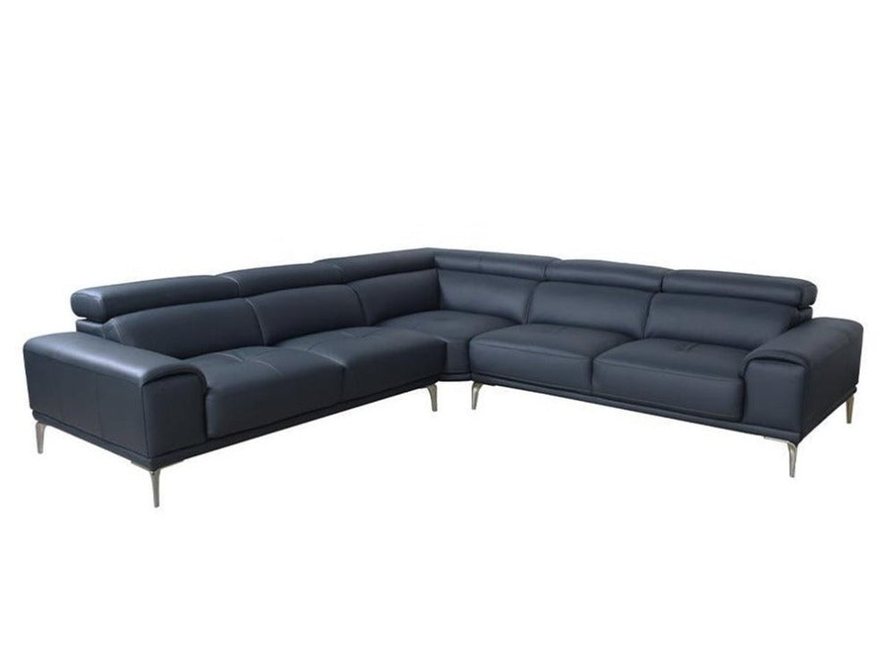 Quinton® Top Grain Leather Sectional
