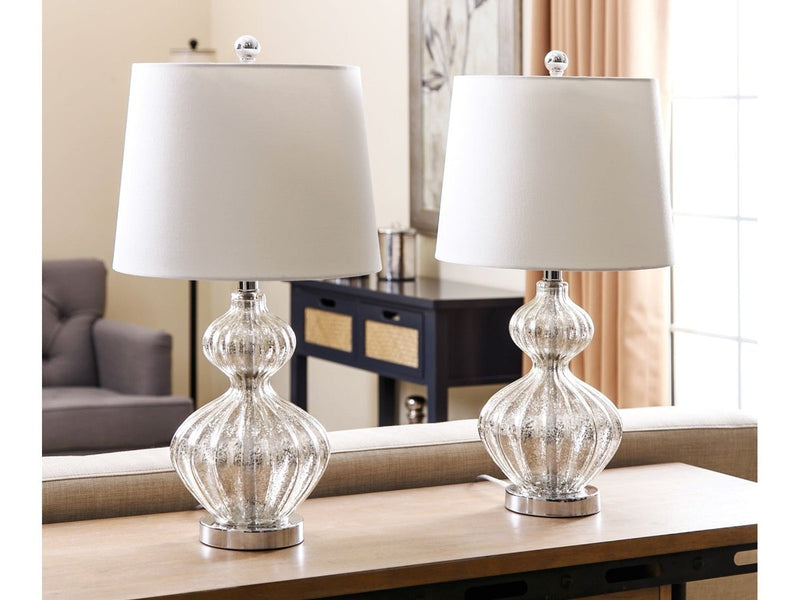 Silver Table Lamp (Set of 2) Default Title