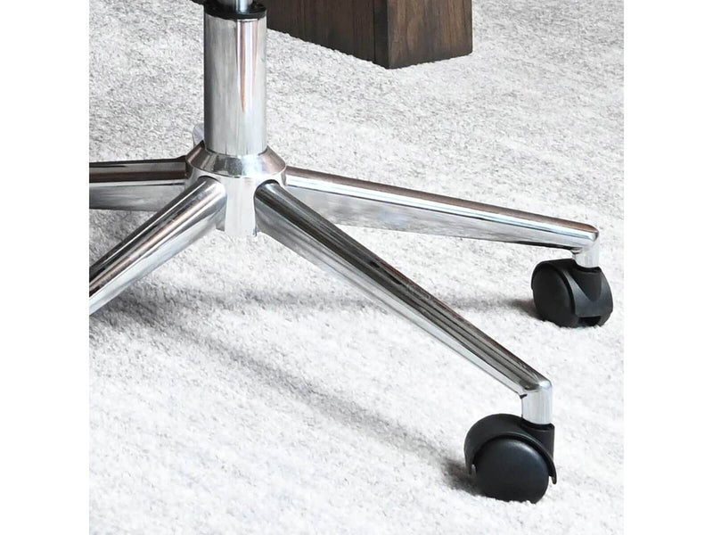 Samuel Adjustable Medium Back Office Chair, White Default Title