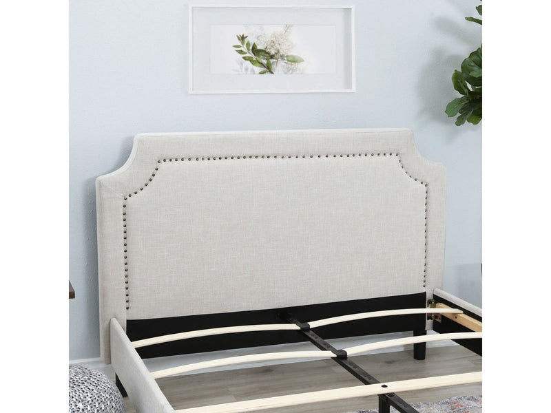 Allegro Upholstered Platform Bed, Queen Default Title