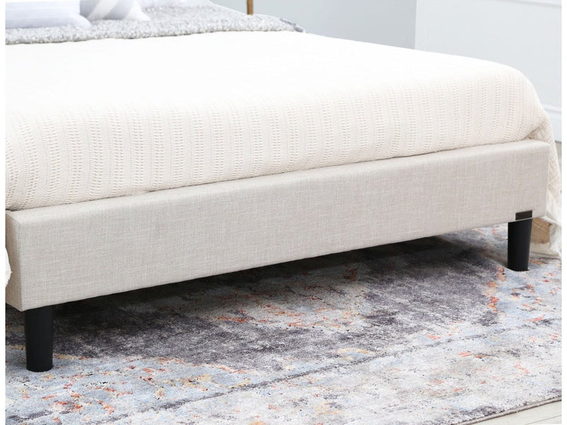 Allegro Upholstered Platform Bed, Queen Default Title
