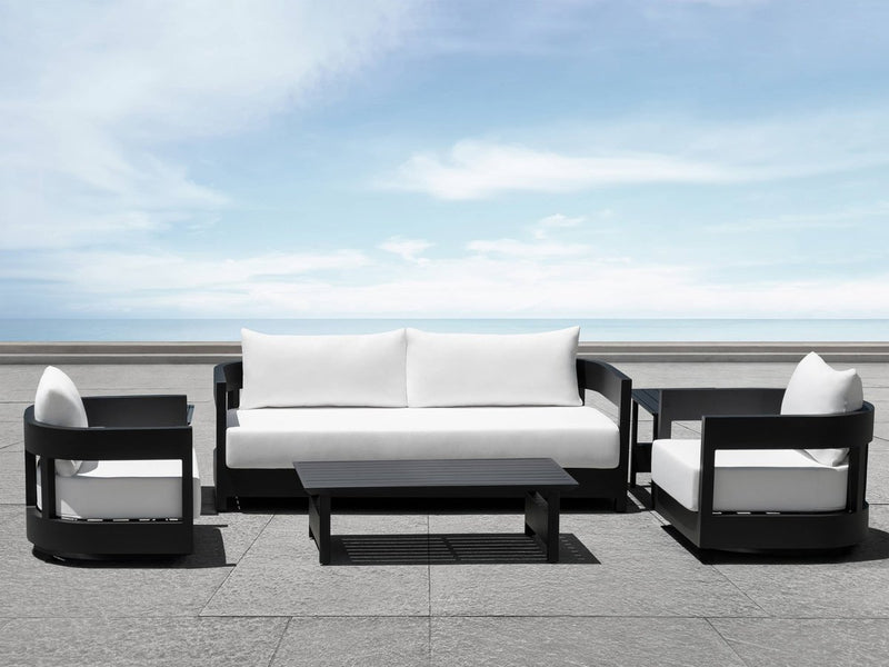 Santino 6-pc Seating Set with Swivel Chairs