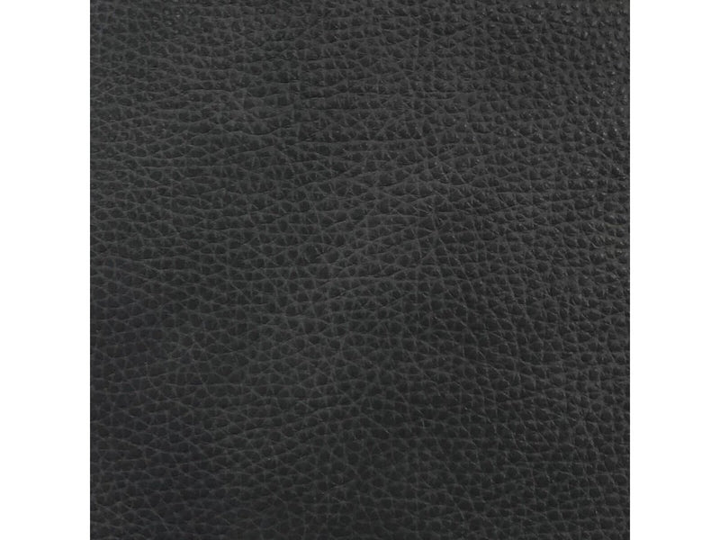 Woodstock Mid Century Top Grain Leather Loveseat, Dark Grey Default Title