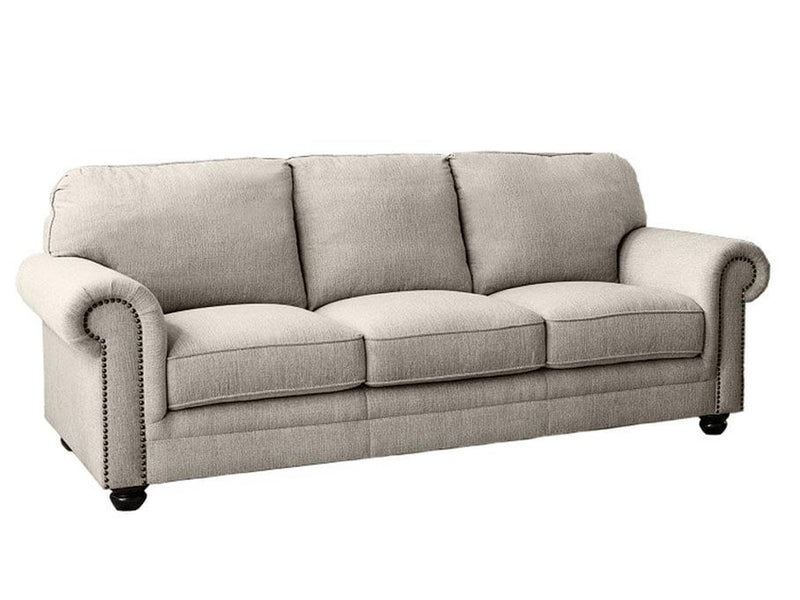 Ferra Fabric Sofa, Grey Default Title