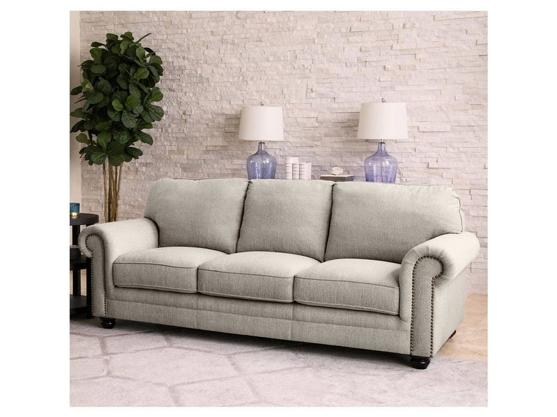 Ferra Fabric Sofa, Grey Default Title