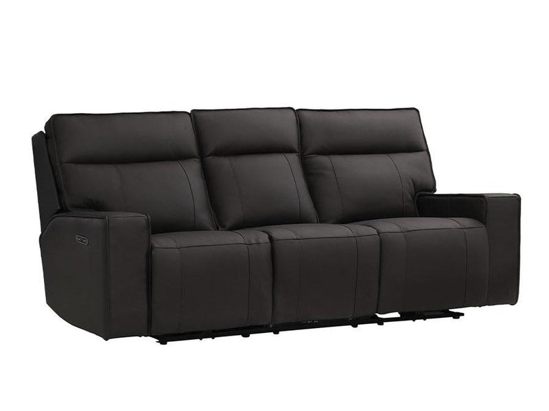 Layton Leather Sofa, Espresso Default Title