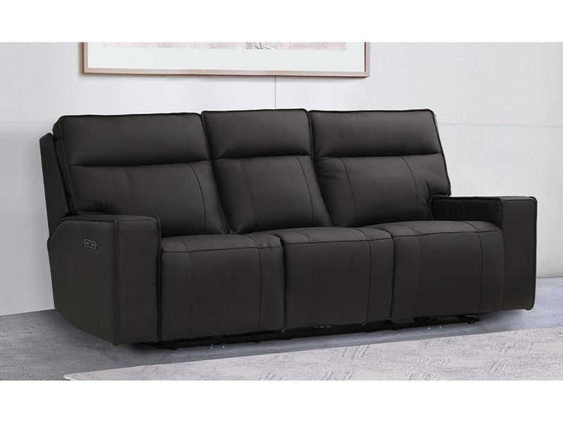 Layton Leather Sofa, Espresso Default Title