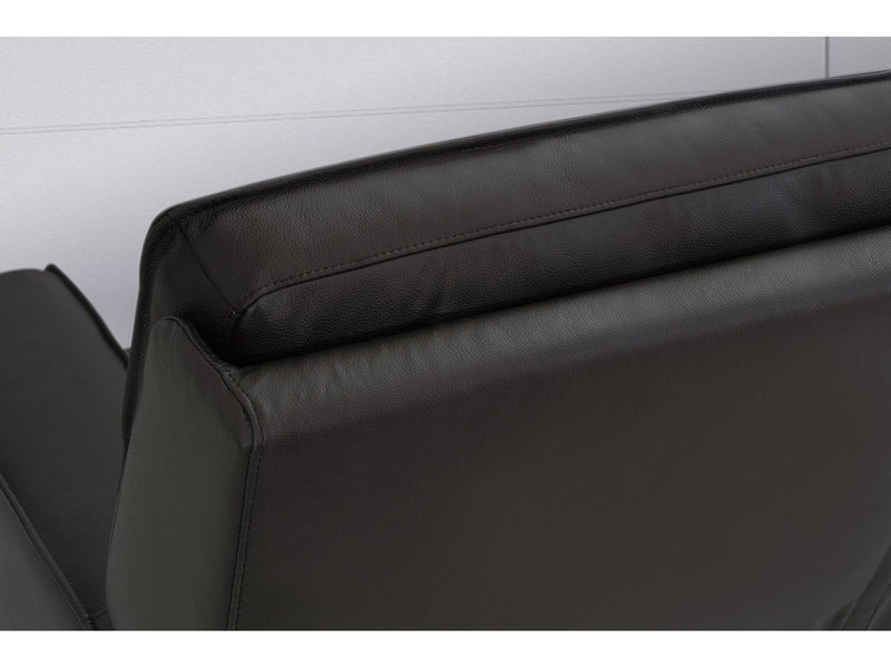 Layton Leather Sofa, Espresso Default Title