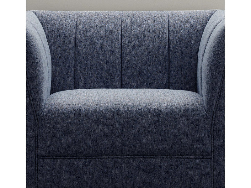 Lavello Fabric Loveseat, Blue