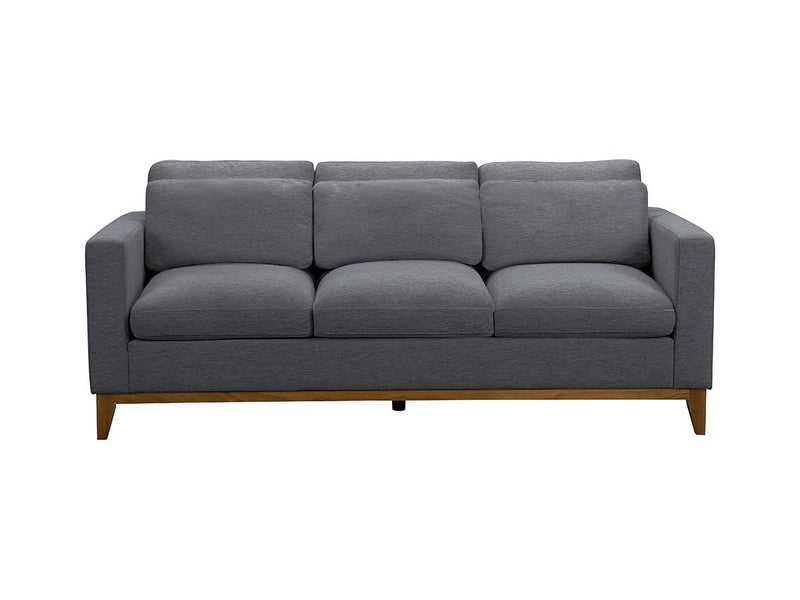 Violetta Fabric Sofa, Grey Default Title