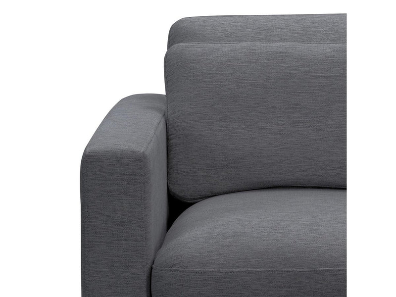 Violetta Fabric Sofa, Grey Default Title