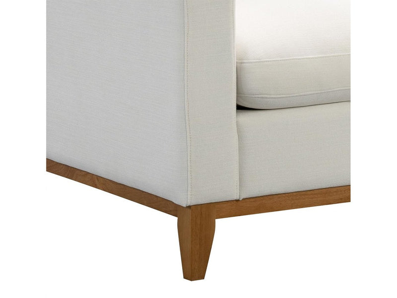 Violetta Fabric Sofa, White Default Title