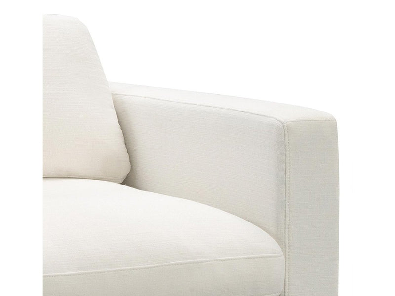Violetta Fabric Sofa, White Default Title