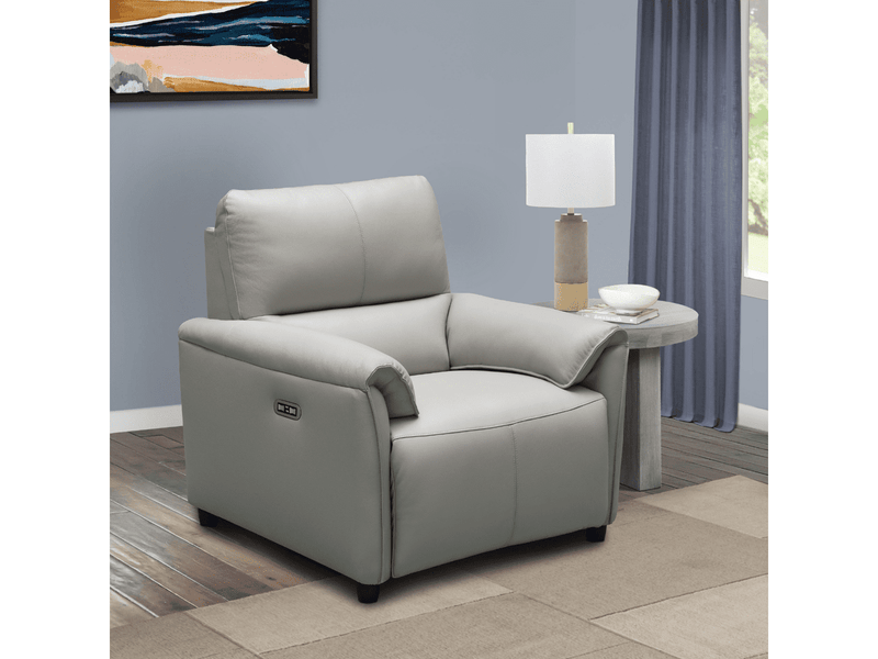 Tamara Leather Power Recliner with Power Headrest