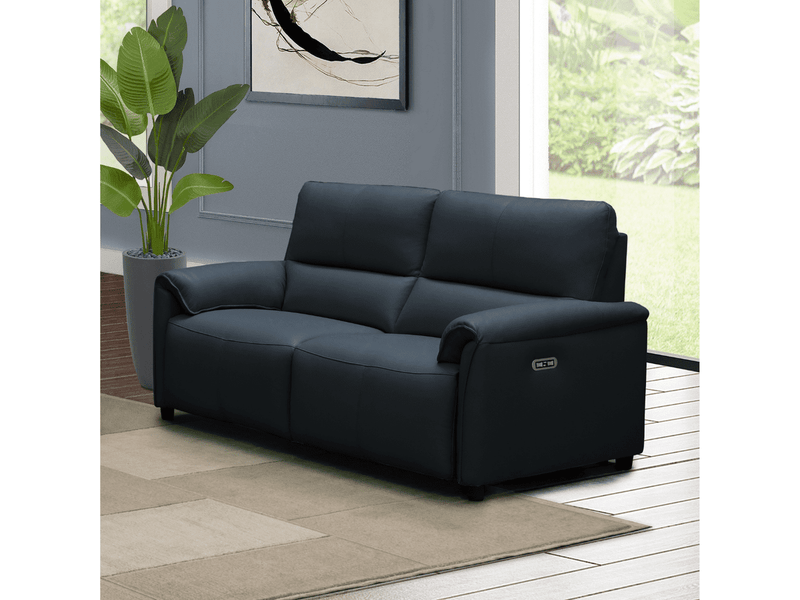 Tamara Leather Power Reclining Loveseat with Power Headrests