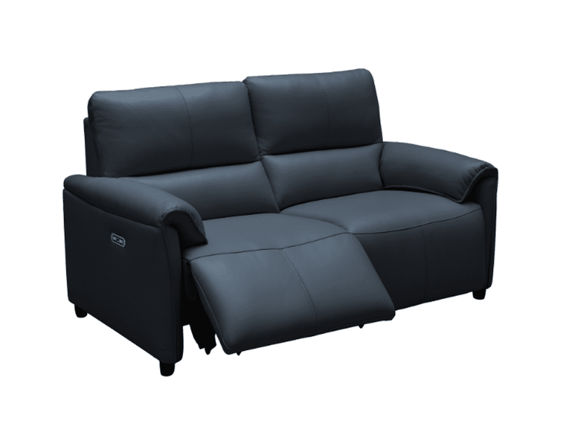 Tamara Leather Power Reclining Loveseat with Power Headrests
