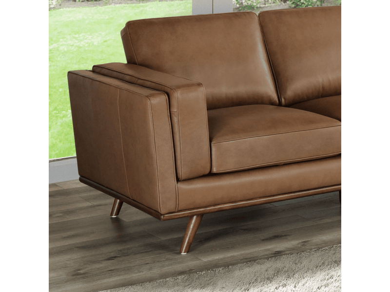 Abbyson devonshire leather tufted sectional deals