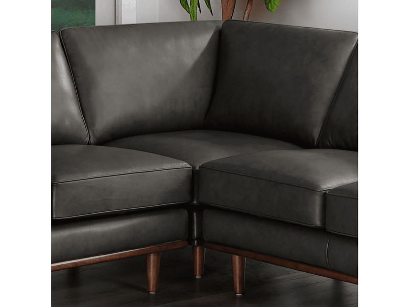 Taverly Leather Sectional