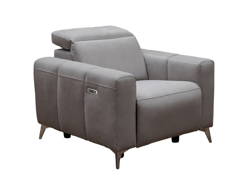 Treyton Fabric Power Recliner with Power Headrest