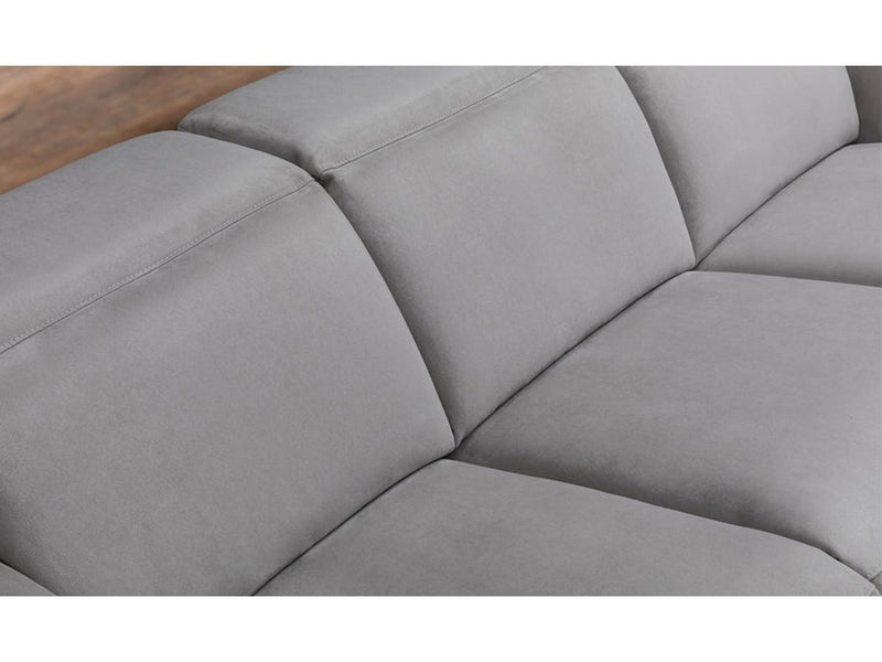 Treyton Fabric Power Reclining Sofa with Power Headrests